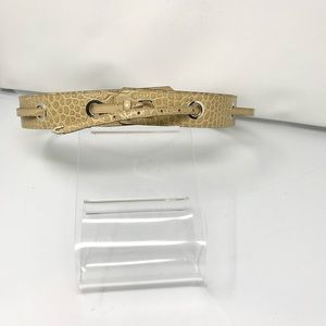 Authentic Jimmy Choo women leather belt size 90